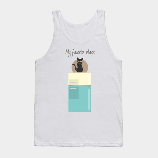 My Favorite Place Tank Top by BATKEI